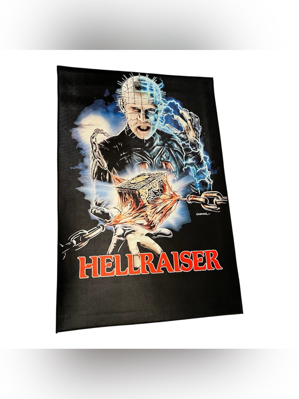 Hellraiser Horror movie 4ft x 2.5ft area rug